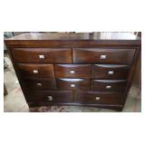 Wooden Dresser-Guest Quarters-58"Lx18"WX42 1/2"h
