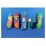 PEZ Lot-Mickey Mouse,Green Lantern,Hulk&more