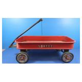 Vintage Metal Red Wagon-24x12"W