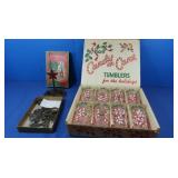 8 Vintage Candy Cane Tumblers
