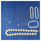 Costume Pearls,Freshwater Pearl Bracelet,Costume