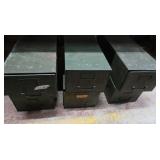 2 Record File Filing Cabinet,Contents of Drawers,