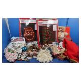 Lighted Santa Face,Lighted Tree,Chrisrtmas Decor
