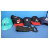 Baseball Hat Lot-Detroit, Indians,SanDiego&more