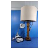 2 Lamps&Clock