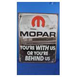 Mopar Metal Sign