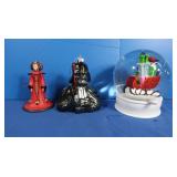 Christmas SnowGlobe, Star Wars Ornaments