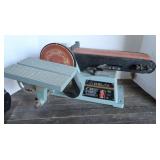 Delta Belt Sander-6"Disc,4"Belt  *Works*