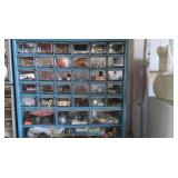Misc Hardware Lot w/Organizer-14x14x6"H