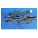 Rasp,Lead Ladle, Punches,Pry Bars