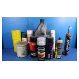 Misc Spray Cans-partially full