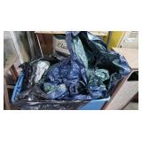 Large Lot of Tarps w/Tote