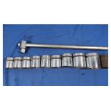 Craftsman Breaker Bar 3/4 18"&USA 3/4Drive Sockets
