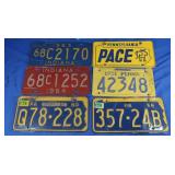 Vintage License Plates-Lot