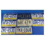 Vintage License Plates-Lot