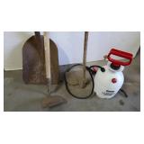 Shovel, Hoes, Sprayer