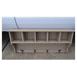 Shelving Unit w/Hangers-46"x21"