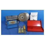7 1/4"Saw Blades, Misc Containers