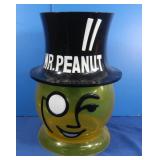 Mr. Peanut Bowl-13"H  7"Rd
