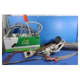 Propane Torch,Spotlight,Wires,Saws