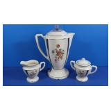 Vintage Elec Teapot(no cord), Sugar/Creamer