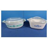 Vintage Pyrex 043 Casserole "Bluebird",