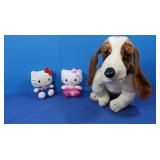 Hush Puppy, Hello Kitty Stuffed Animals
