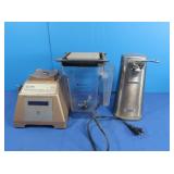 Cuisinart Electric Can Opener, Blendtec Mixer,