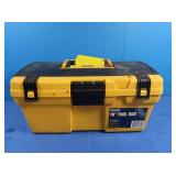 16" Plastic Tool Box w/Craftsman Rivet Gun, Takes