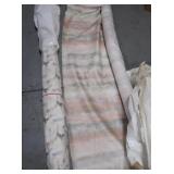 2 New Bolts Drapery Fabric, Approx 3 & 10 Yds, 55"
