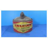 Vintage Jalcan Fuel Container
