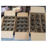 Canning Jars, Various Sizes Approx 36