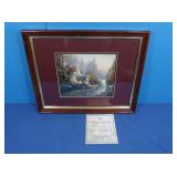 Thomas Kinkade "The Forest Chapel" w/COA