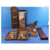 Wooden Letter Holder, Nostalgia Signs, Pictures