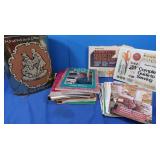 Sewing Books, Trash Can &More