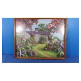 Framed Barn Print-21x17"