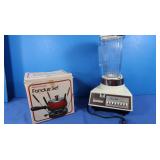 Vintage Ambassador Blender (Works) Fondue Set