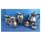 Pewter &Alum Pitchers &More