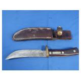Vintage Schrade USA 5" Fixed Blade Hunting Knife