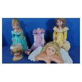 Painted Ceramic Figurines