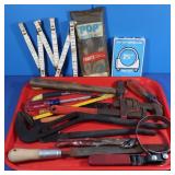 ADJ Pliers, File, Pipe Wrench &More