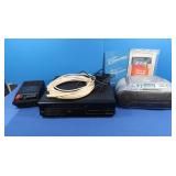 Emerson VCR, Sony CD Player/Radio & Cassette