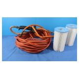 Pool Filters NEW, Ext Cords &More