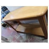 Oak Sofa Table 48x17x26"
