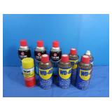 9pc WD #40 Cans 2 Half Full, 2 Full Cans Engine