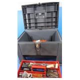 Work Stool 11x17x12" w/Screwdrivers &Hand Tools