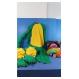 Power Rangers Costume, Dino Costume, Clown Wig