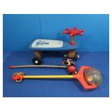 Creative Plaything Wood Kids Riding Toy, 2 Push