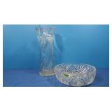 Crystal Bowl &Vase