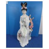 Asian Inspired Porcelain Statue